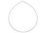 Halsreif OSTSEE-SCHMUCK "Ostsee-Schmuck Halsreif Omega 1,4 mm Halsreif Omega 1,4 mm" Gr. 45, silber, Halsketten, Damen, 45cm, Silber 925 (Sterlingsilber), L: 42