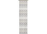 Schiebegardine WIRTH "Zirbello" Gr. 2, braun, B:60cm H:175cm, Jacquard, Baumwolle, Polyester, Gardinen