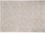 Badematte FRAMSOHN FROTTIER "Mosaik" Gr. 4, grau (oxford), H:7mm, Baumwolle, Badematten, Badematte, gemustert, Baumwolle, hergestellt in Österreich