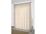 Vorhang WIRTH "Gospic" Gr. 4, gold (goldfarben), B:132cm H:245cm, Jacquard, Baumwolle, Polyester, Gardinen