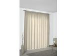 Vorhang WIRTH "Torbole" Gr. 5, braun (dunkelbraun), B:132cm H:245cm, Jacquard, Baumwolle, Polyester, Gardinen