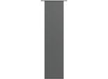 Schiebegardine NEUTEX FOR YOU "Galena Uni" Gr. 2, grau (anthrazit), B:57cm H:175cm, Polyester, Gardinen, inkl. Befestigungszubehör, Breite: 57 cm