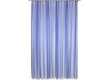Gardine WIRTH "Eloise" Gr. 10, blau, B:450cm H:175cm, Polyester, Gardinen, Gardine, Store