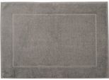 Badematte FRAMSOHN FROTTIER "Uni Basic Hotelmatte" Gr. 2, grau (taupe), H:11mm, Baumwolle, Badematten, Badematte, große Farbpalette, Hergestellt in Österreich, Badezimmerteppich