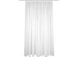 Gardine HEINE HOME Gr. 5, weiß, B:600cm H:245cm, Polyester, Gardinen, Gardine