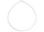 Halsreif OSTSEE-SCHMUCK "Ostsee-Schmuck Halsreif Omega 1,7 mm Halsreif Omega 1,7 mm" Gr. 45, silber, Halsketten, Damen, 45cm, Silber 925 (Sterlingsilber), L: 42
