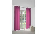 Vorhang WIRTH "Dim out" Gr. 1, pink, B:145cm H:150cm, Polyester, Gardinen