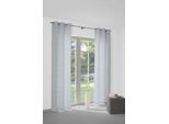 Vorhang WIRTH "Telfort" Gr. 1, blau, B:132cm H:145cm, Jacquard, Baumwolle, Polyester, Gardinen