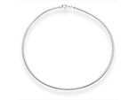 Halsreif OSTSEE-SCHMUCK "Ostsee-Schmuck Halsreif Omega 3,0 mm Halsreif Omega 3,0 mm" Gr. 45, silber, Halsketten, Damen, 45cm, Silber 925 (Sterlingsilber), L: 42