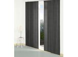 Schiebegardine WIRTH "Niederau" Gr. 2, schwarz, B:60cm H:175cm, Jacquard, Polyacryl, Polyester, Gardinen