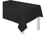 Tischdecke WIRTH "NEWBURY" Gr. 2, schwarz, B:120cm L:120cm, Baumwolle, Polyester, Tischdecken, Tischdecke