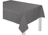 Tischdecke WIRTH "NEWBURY" Gr. 5, grau, B:130cm L:220cm, Baumwolle, Polyester, Tischdecken, Tischdecke