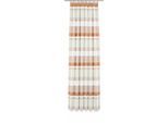 Vorhang WIRTH "Novara" Gr. 3, orange (terra), B:135cm H:225cm, Jacquard, Baumwolle, Polyacryl, Polyester, Gardinen