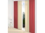 Schiebegardine WIRTH "Neufahrn" Gr. 3, rot, B:60cm H:225cm, Jacquard, Polyacryl, Polyester, Gardinen, Inkl. Befestigungszubehör