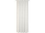 Vorhang WIRTH "Torbole" Gr. 5, beige, B:132cm H:255cm, Jacquard, Baumwolle, Polyester, Gardinen