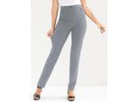 Webhose CLASSIC BASICS, Damen, Gr. 24, Kurzgrößen, grau, 72% Viskose, 25% Polyamid, 3% Elasthan, unifarben, lang, Hosen, Topseller
