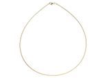 Halsreif OSTSEE-SCHMUCK "Ostsee-Schmuck Halsreif Omega 1,4 mm Halsreif Omega 1,4 mm" Gr. 45, gold, Halsketten, Damen, 45cm, Silber 925 (Sterlingsilber), L: 42
