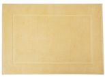 Badematte FRAMSOHN FROTTIER "Uni Basic Hotelmatte" Gr. 4, gelb (lemon), H:11mm, Baumwolle, Badematten, Badematte, große Farbpalette, Hergestellt in Österreich, Badezimmerteppich