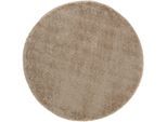 Teppich HEINE HOME Gr. 1, grau (taupe), B:60cm H:40mm L:90cm, Kunstfaser, Polyester, Teppiche, Teppich