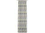 Vorhang WIRTH "Bray" Gr. 2, grün, B:132cm H:175cm, Jacquard, Baumwolle, Polyester, Gardinen