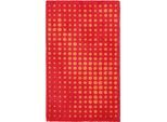 Badematte EGERIA "DOT" Gr. 3, rot (rot, orange), H:10mm, Baumwolle, Badematten, Badematte
