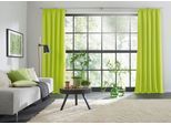 Vorhang WIRTH "Dim out" Gr. 8, grün (limone), B:145cm H:300cm, Polyester, Gardinen