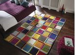 Teppich FLAIR RUGS "WALTZ", bunt, B:160cm H:10mm L:230cm, Kunstfaser, Teppiche, Teppich, Handgeschnitzt