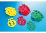 Organizer RUCO, bunt, B:6cm H:7cm T:0,3cm, Kunststoff, Aufbewahrungsboxen, (Sockensortierer), Kunststoff