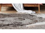 Teppich ARTE ESPINA "Iglesia 200", grau (taupe), B:120cm H:10mm L:170cm, Baumwolle, Polyester, Teppiche, Teppich, Jacquard-Teppich, dezente Farbwahl, Rücken aus 100 % Baumwolle