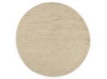 Wollteppich THEKO "Taza Royal" Gr. 10, beige (natur meliert), H:24mm Ø:200cm, Schurwolle, Teppiche, echter Berber Teppich aus Marokko, reine Schurwolle, handgeknüpft