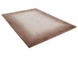 Teppich THEKO "Hula" Gr. 1, beige, B:60cm H:18mm L:90cm, Kunstfaser, Teppiche, Teppich, besonders weich durch Microfaser, ideal im Wohnzimmer & Schlafzimmer