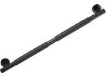Badewannengriff WENKO "Secura", schwarz, Edelstahl, Haltegriffe, 65,5 cm