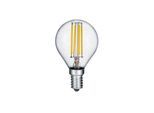 TRIO LEUCHTEN LED-Filament "Leuchtmittel Set E14", Energieeffizienz: F (A-G), transparent (transparent klar), L:7,8cm Ø:4,5cm, Leuchtmittel, 3er Set Filament Leuchtmittel E14 Fassung, Glühbirne E14 LED warmweiß
