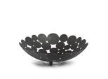 Obstschale ZELLER PRESENT, schwarz, H:8,5cm Ø:29cm, Metall, Schüsseln, Obstschale, Ø 29 cm