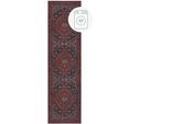 Teppich FLAIR RUGS "Medallion", rot, B:60cm H:4mm L:230cm, Kunstfaser, Teppiche, Teppich, Waschbar Traditioneller Teppich