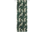 Vorhang ADAM "Eden" Gr. 3, grün, B:142cm H:225cm, Jacquard, Baumwolle, Gardinen, aus 100% Bio-Baumwolle