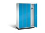 C+P Garderobenschrank Intro, H1950xB1220xT490mm, Front Lichtblau, Korpus Lichtgrau (8170-401) ; C + P Möbelsysteme (8170-401|S10039)