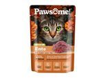 Pawsome Nassfutter Katze, Adult, Ente 28x85 g