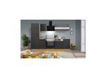 Respekta Küchenzeile ca 280 cm mit Kühl-/ Gefrierkombi und Geschirrspüler - versch. Ausführungen - grau
