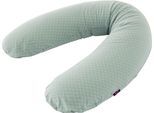 Stillkissen TRÄUMELAND "Stillkissen elastisch Fische mint", grün (mint), B:40cm L:180cm, Bezug: 100% Baumwolle. Füllung: 100% Polyester, Funktionskissen