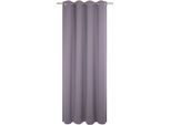 Vorhang ADAM "Uni Collection light", lila, B:142cm H:165cm, Baumwolle (Bio-Baumwolle), Gardinen, Vorhang, aus 100% Bio-Baumwolle