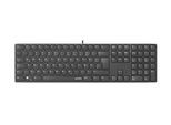 Speedlink Tastatur »RIVA Slim Metal Scissor, edles Metall Gehäuse« () kabelgebunden, DE-Layout