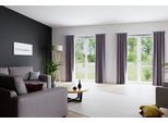 Verdunkelungsvorhang HOMING "Galdin" Gr. 1, blau (basalt), B:140cm H:245cm, Obermaterial: 100% Polyester, Gardinen, Fertigschal