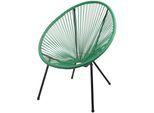 Gartensessel GARDEN PLEASURE "Dalida", grün, B:73cm H:93cm T:73cm, Sessel
