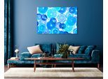 Acrylglasbild QUEENCE "Egid", blau (farbe bild(er): blau), B:120cm H:80cm, Bilder, Acrylglasbild, Fine Art-Print in Galeriequalität