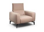 Sensoo Sessel , Rosa , Textil , 110x85x86-94 cm , Stoffauswahl , Wohnzimmer, Sessel, Sonstige Sessel