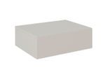 Hom`in Nachtschrank, Kaschmir, Holzwerkstoff, 1 Schublade(n) Schubladen, 50x16x40 cm, hängend, Schlafzimmer, Nachttische