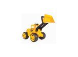 Pilsan Kinder Super Bulldozer 06205 Bagger bis 20 kg Arm und Schaufel beweglich gelb