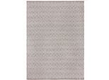 Teppich FLAIR RUGS "Dream", beige (natur), B:80cm H:3mm L:150cm, Baumwolle, Kunstfaser, Wolle, Teppiche, Teppich, aus Wollmischung, Wohnzimmer, Schlafzimmer, Esszimmer