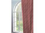 Vorhang ADAM "Argentinian Criolla" Gr. 5, rot, B:142cm H:255cm, Jacquard, Baumwolle, Gardinen, aus 100% Bio-Baumwolle